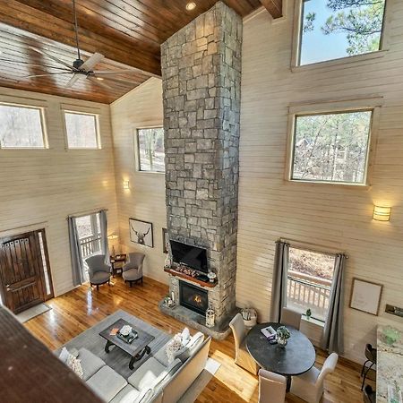 Merlot Mountain - Heated Spa Pool And Hot Tub! Cabin Broken Bow Esterno foto