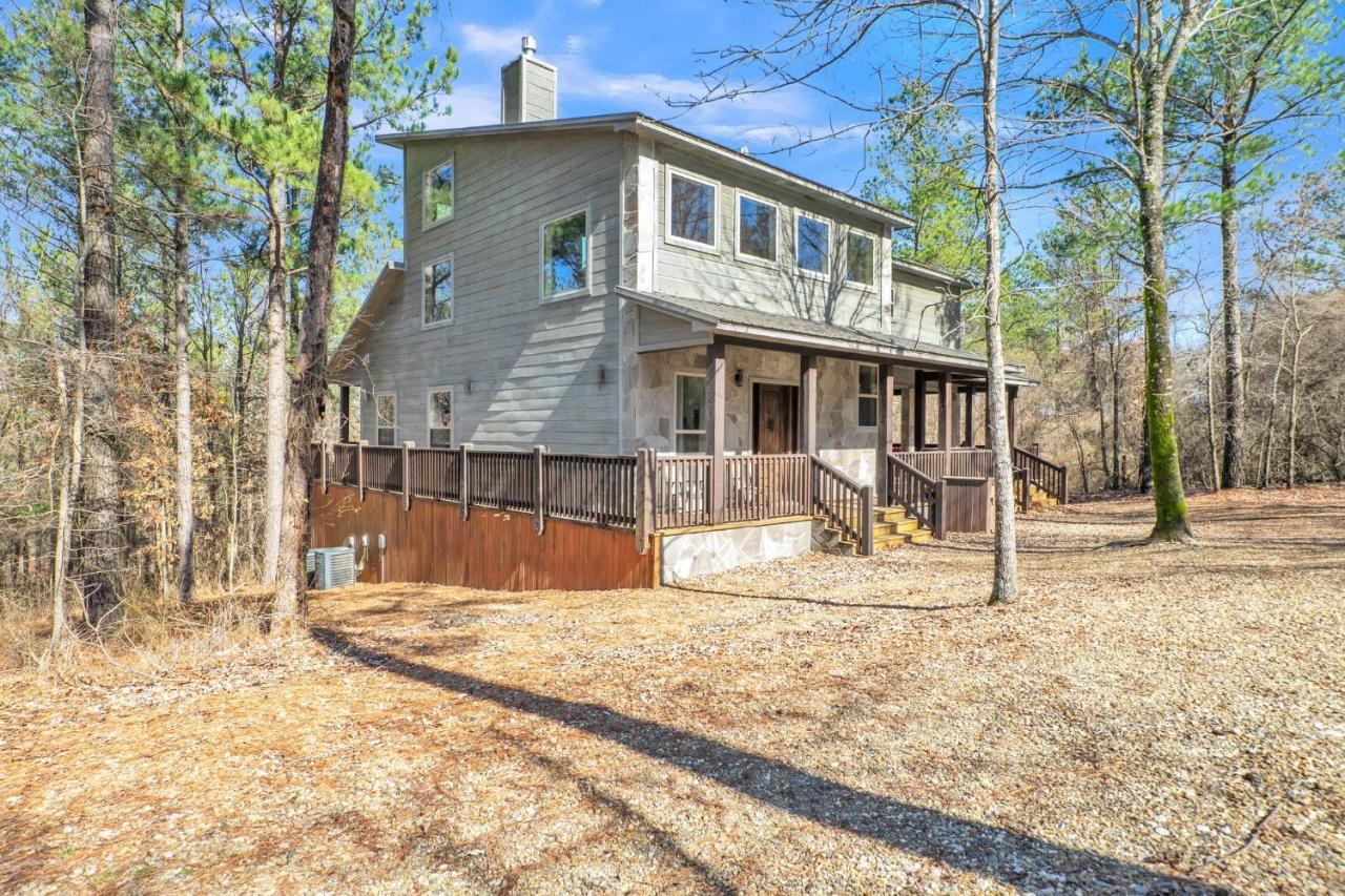 Merlot Mountain - Heated Spa Pool And Hot Tub! Cabin Broken Bow Esterno foto
