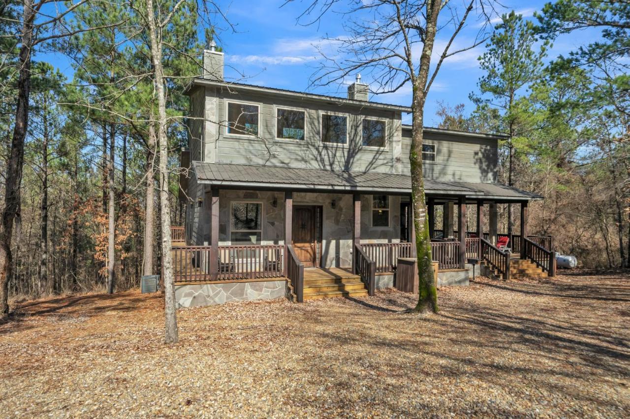 Merlot Mountain - Heated Spa Pool And Hot Tub! Cabin Broken Bow Esterno foto