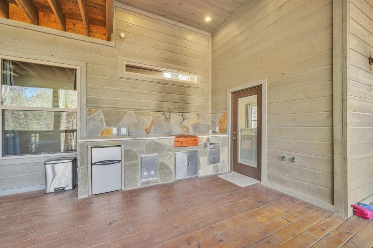 Merlot Mountain - Heated Spa Pool And Hot Tub! Cabin Broken Bow Esterno foto