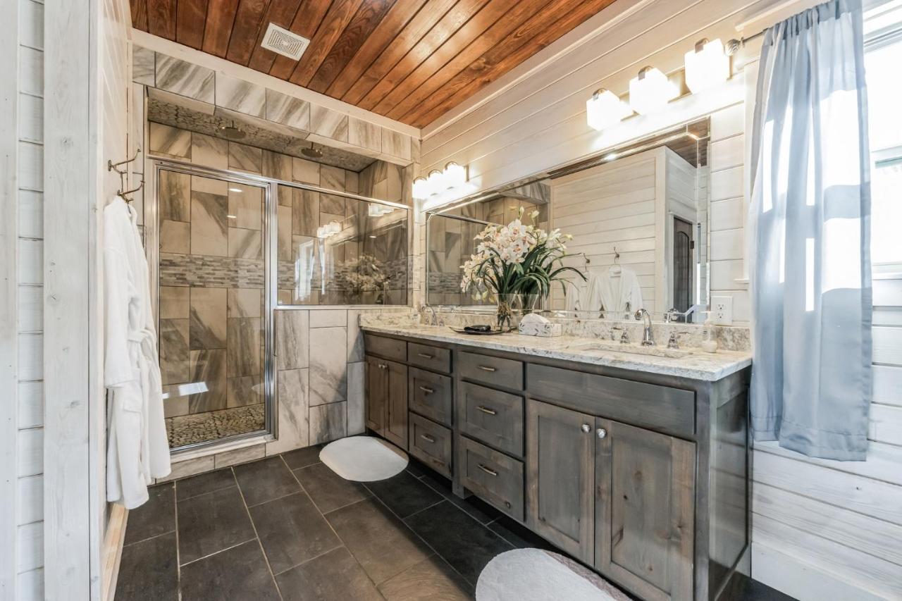Merlot Mountain - Heated Spa Pool And Hot Tub! Cabin Broken Bow Esterno foto