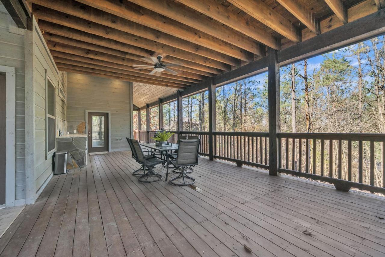 Merlot Mountain - Heated Spa Pool And Hot Tub! Cabin Broken Bow Esterno foto